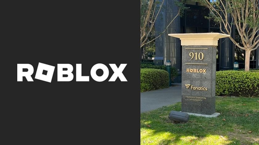 Where is the entrance to Roblox's headquarters and what does it