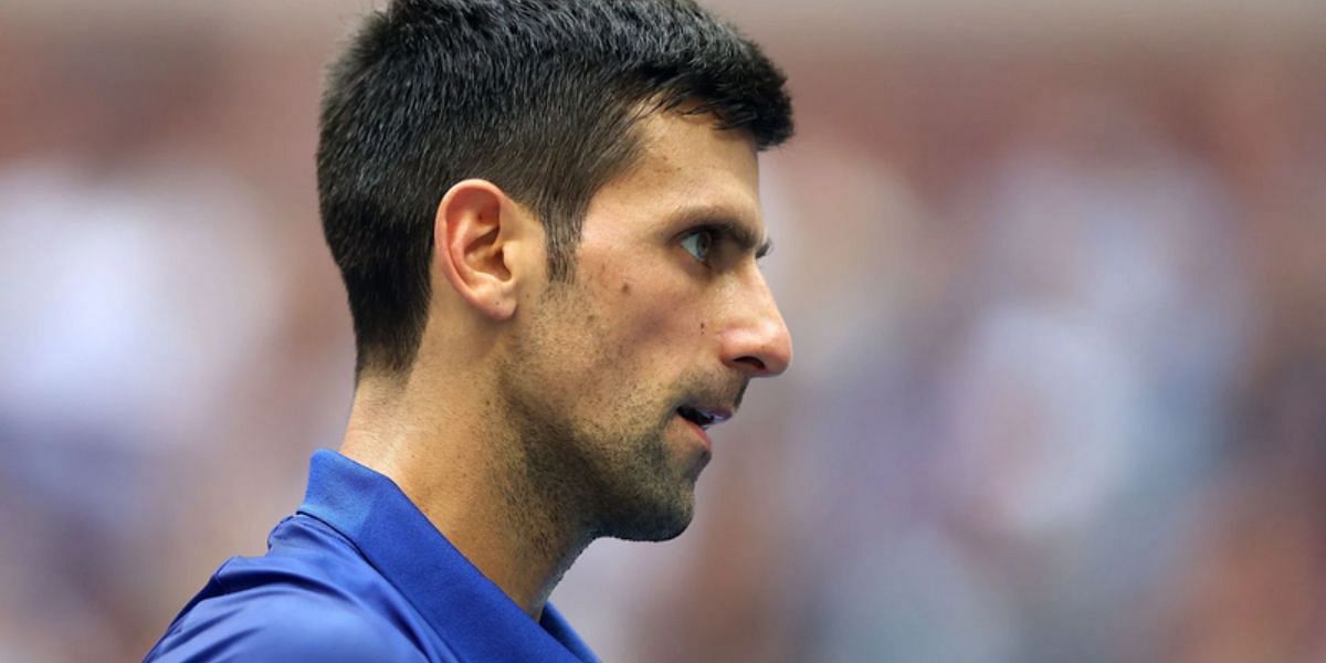 Novak Djokovic at 2021 US Open