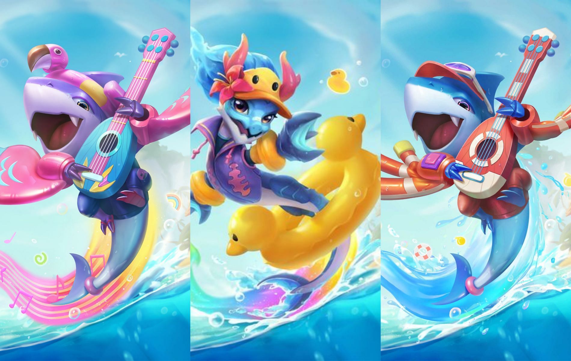 New Pool Party Umbra Variants and Mythic Ao Shin! - League of Legends