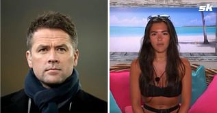 Michael Owen reacts to daughter Gemma finishing second in Love Island