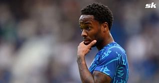 “He’s Usain Bolt today” – Raheem Sterling reacts after being astonished by Chelsea star’s pace during training
