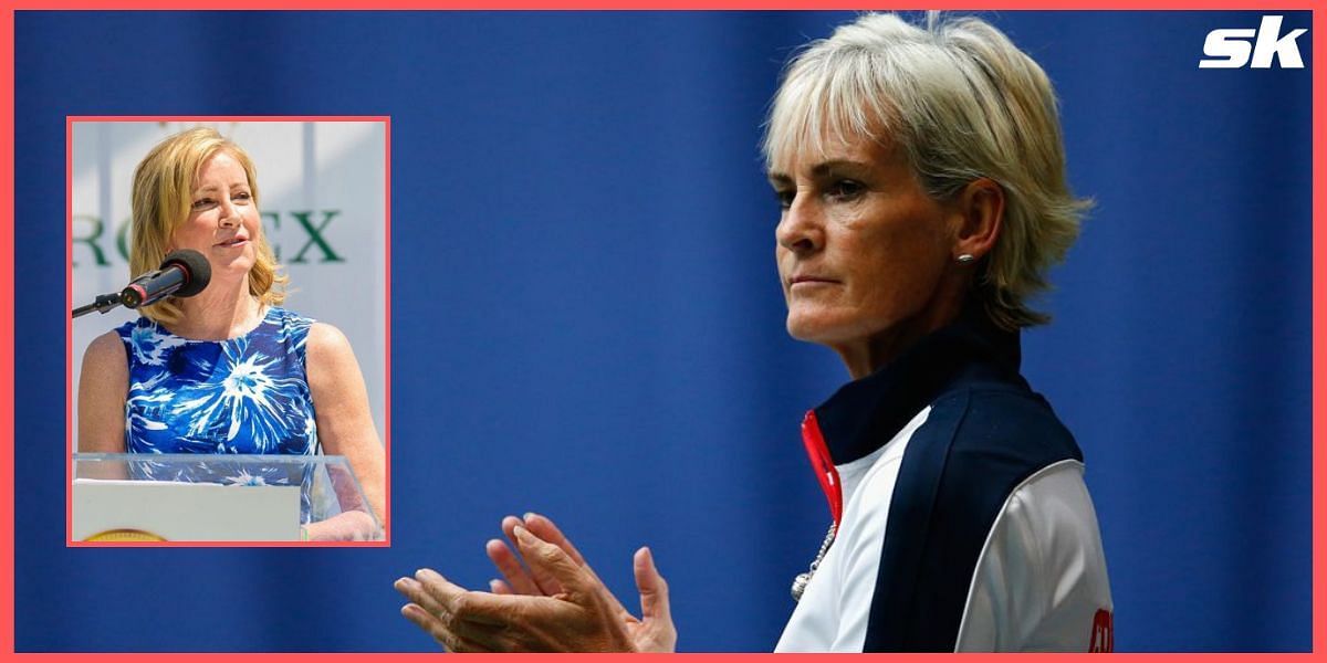 Chris Evert defends Judy Murray after being disdained by a follower