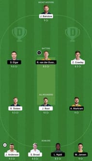 ENG vs SA Dream11 Fantasy Tip #2 - 1st Test.