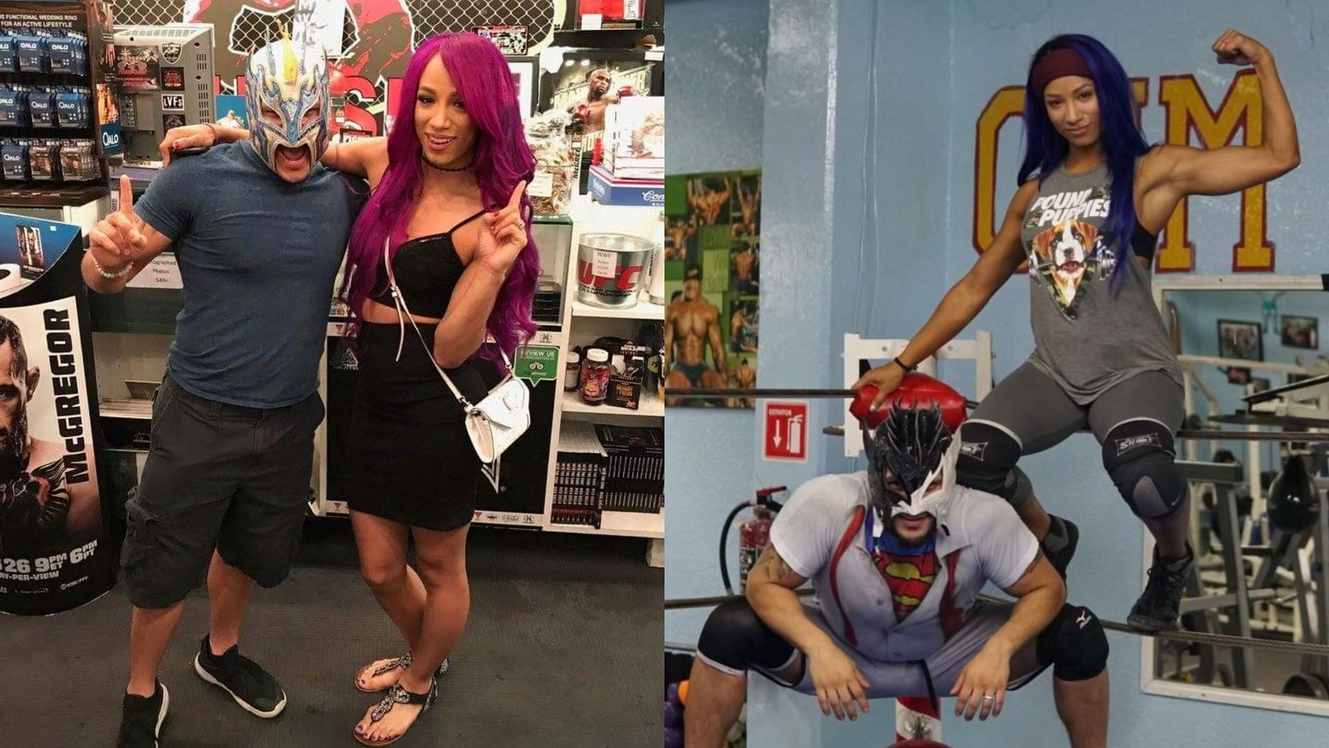 Sasha Banks and Samuray Del Sol are best friends in real life