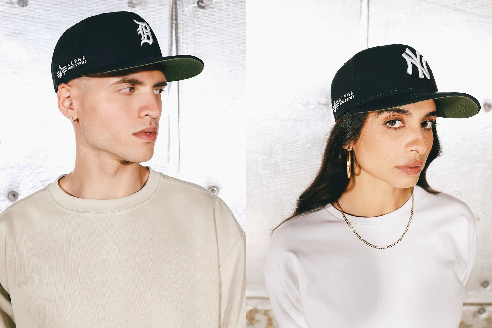 Newly launched MLB x Alpha Industries x New Era baseball-themed collection (Image via Alpha Industries)
