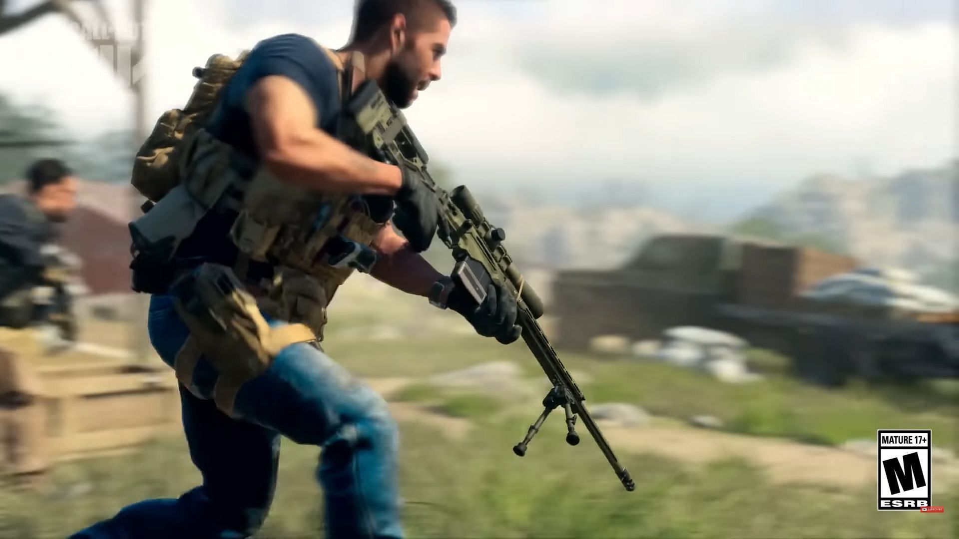 Remington MSR in the hands of Soap in Modern Warfare 2 (Image via Activision)