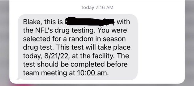 Saints punter Blake Gillikin hits 81-yard bomb, gets 'randomly' selected  for drug test 