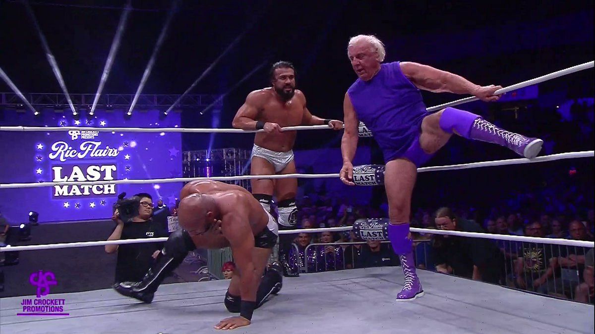 Ric Flair&#039;s last match took place at Starrcast V