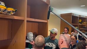 Aaron Rodgers continues to prove he's the biggest Nicolas Cage fan in the world