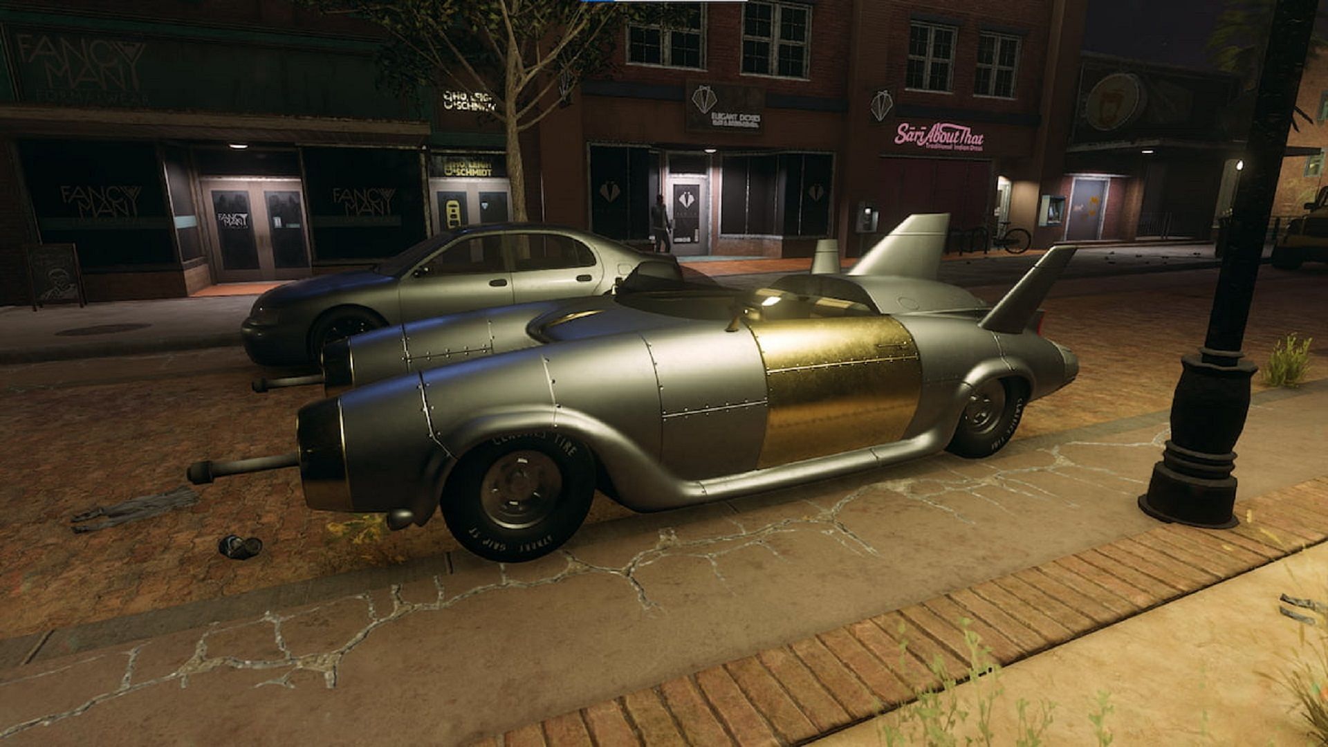 The Vindicator prototype car in Saints Row (Image via Plaion)