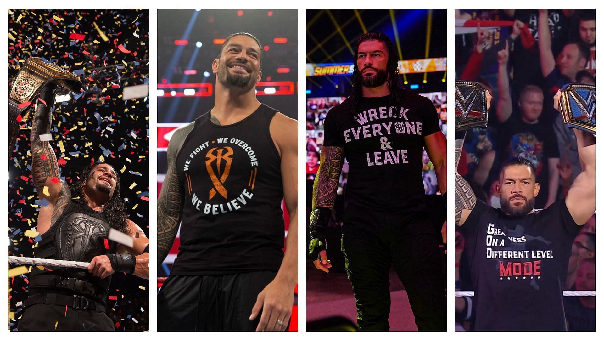 रोमन रेंस है आज WWE के सबसे बड़े मुकाम पर 