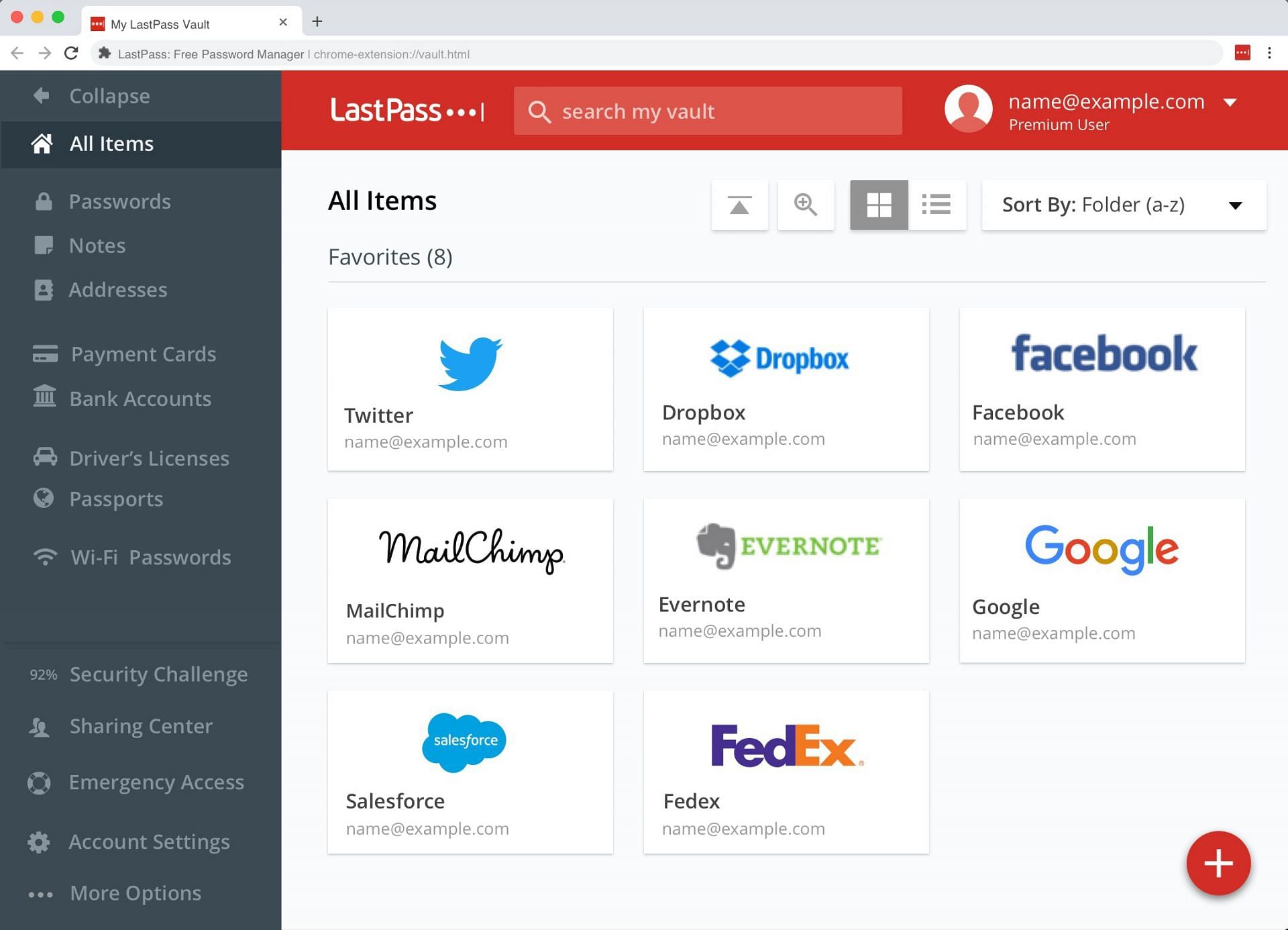 Keep your passwords safe (Image via LastPass)