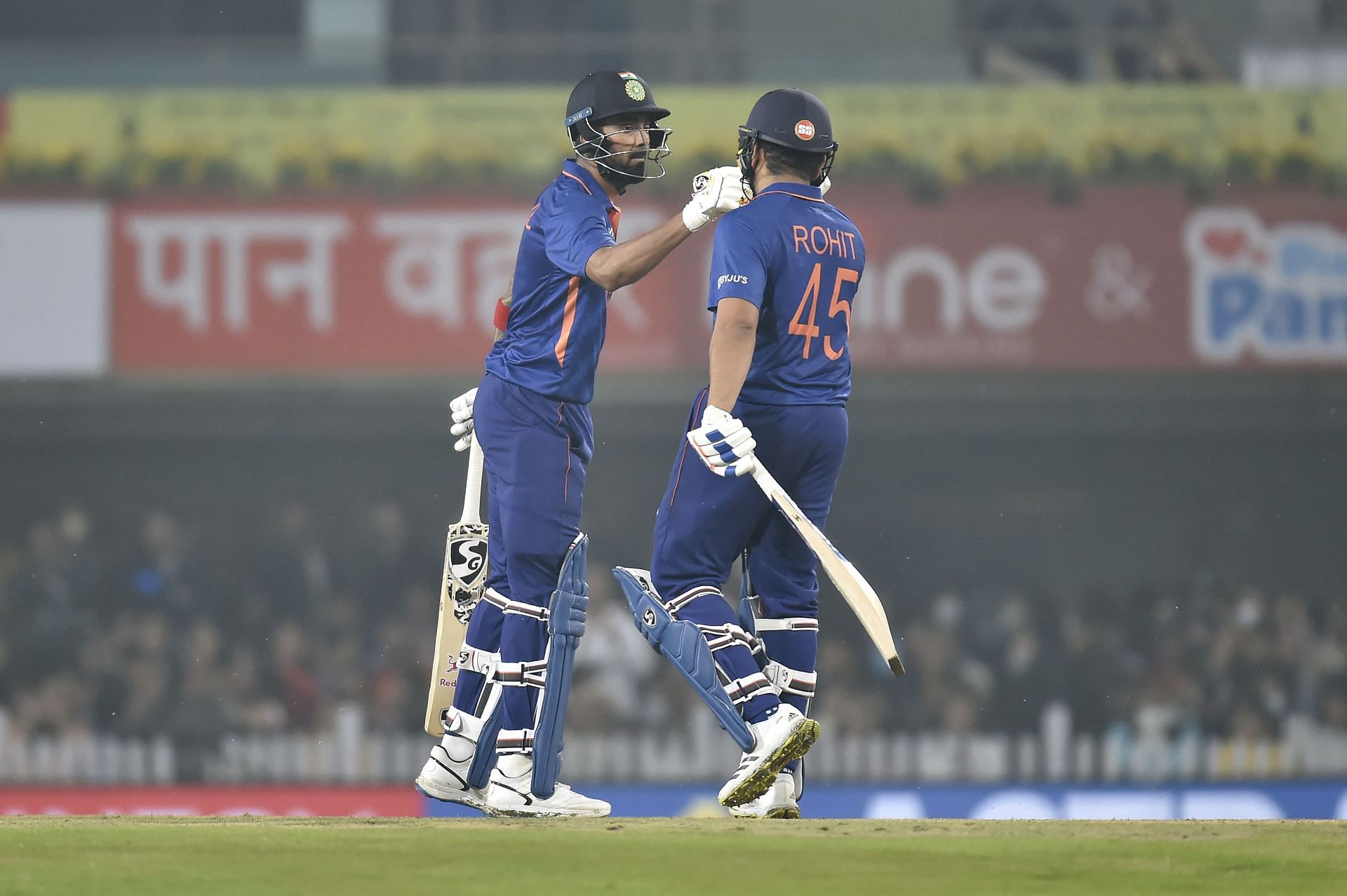 Team India openers KL Rahul (left) and Rohit Sharma. Pic: Getty Images