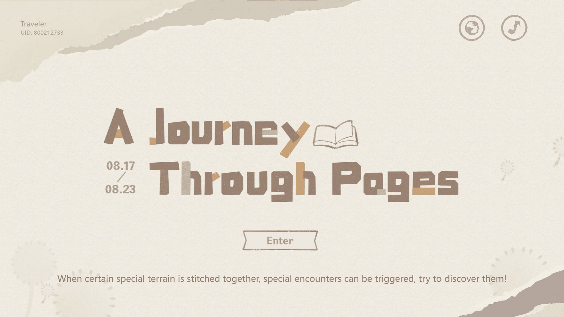 &#039;A Journey Through Pages&#039; web event is now live in Genshin Impact (Image via HoYoverse)