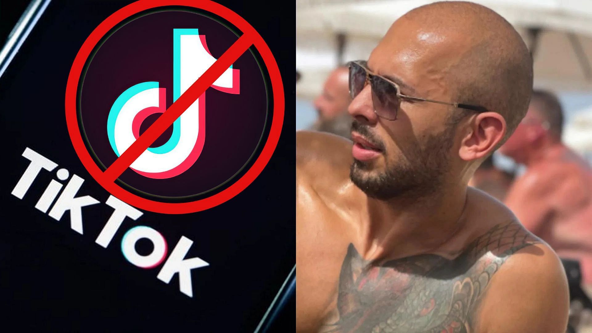 People take to social media as TikTok bans Andrew Tate (Image via Sportskeeda)