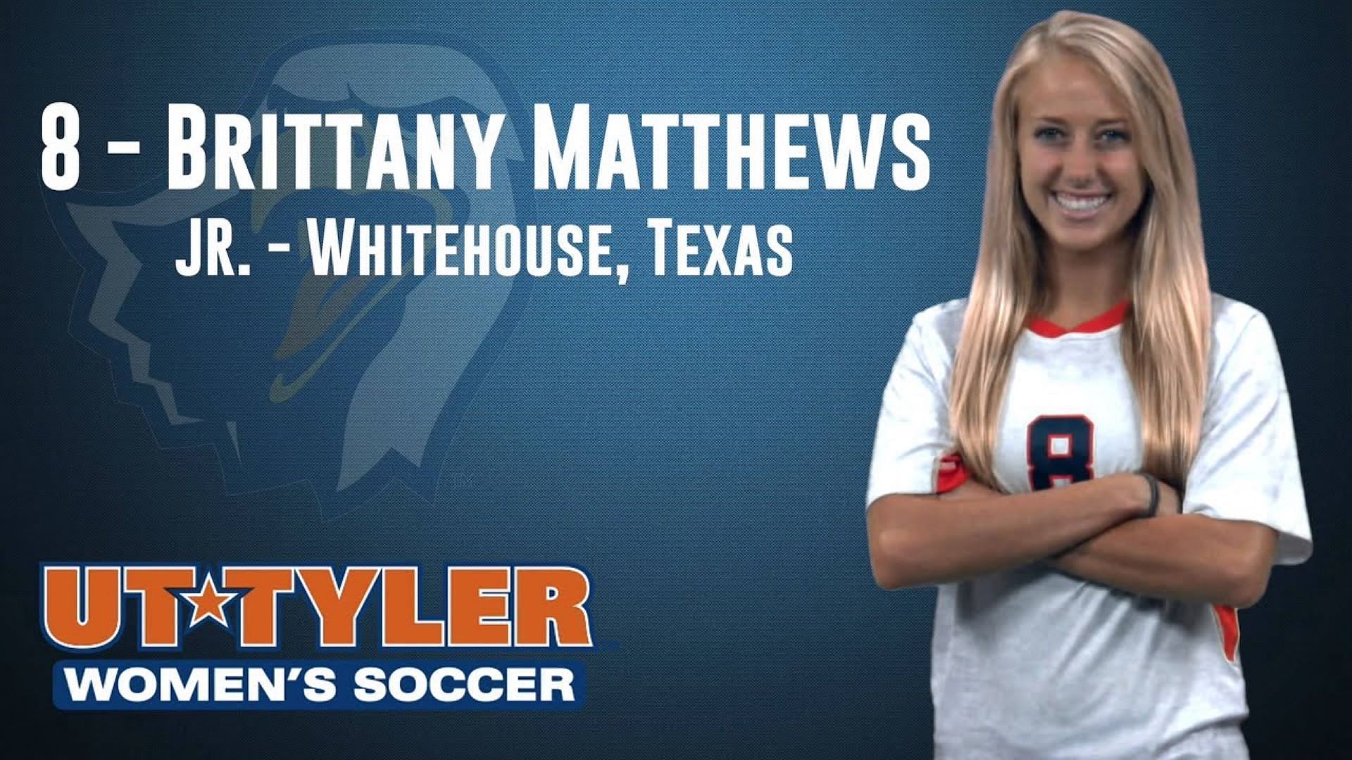 Brittany Matthews' international soccer career