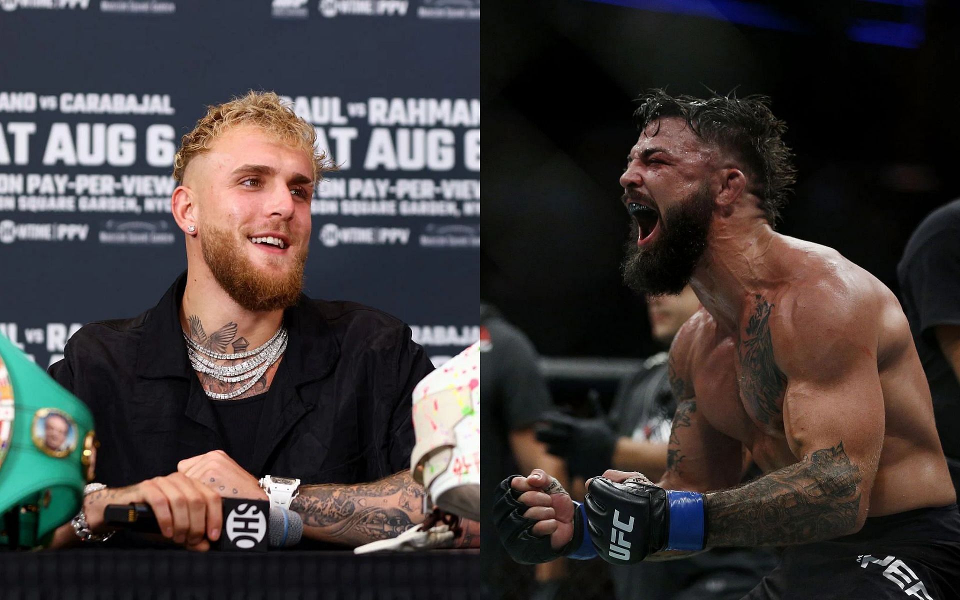 Former UFC welterweight Mike Perry calls for fight against Jake Paul