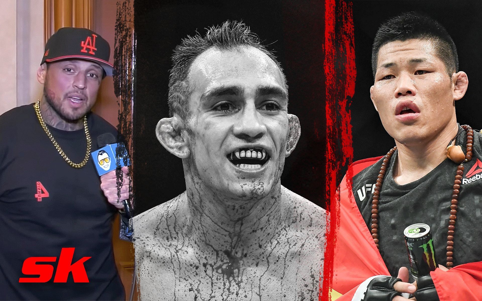 Left to right: Rodriguez, Ferguson and Jingliang [Images via: Alex Rodriguez via Youtube Channel | The Schmo, rest via getty]