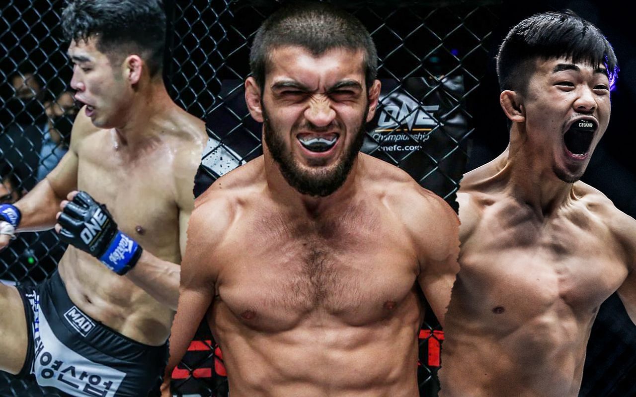 Ok Rae Yoon (left) Dagi Arslanaliev (middle), and Christian Lee (right) [Photo Credits: ONE Championship]