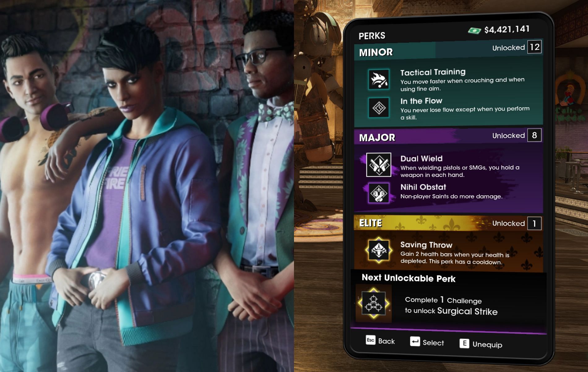 Saints Row 2022 guide All Perks in the game