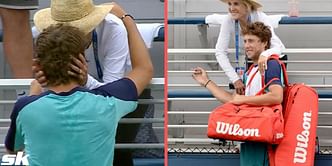 Watch: Former US Open champion gets emotional after son Brandon Holt reaches first Grand Slam main draw