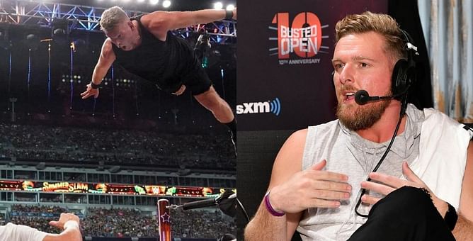 "F***ing idiot" - Pat McAfee on the realization he had during his match at WWE SummerSlam