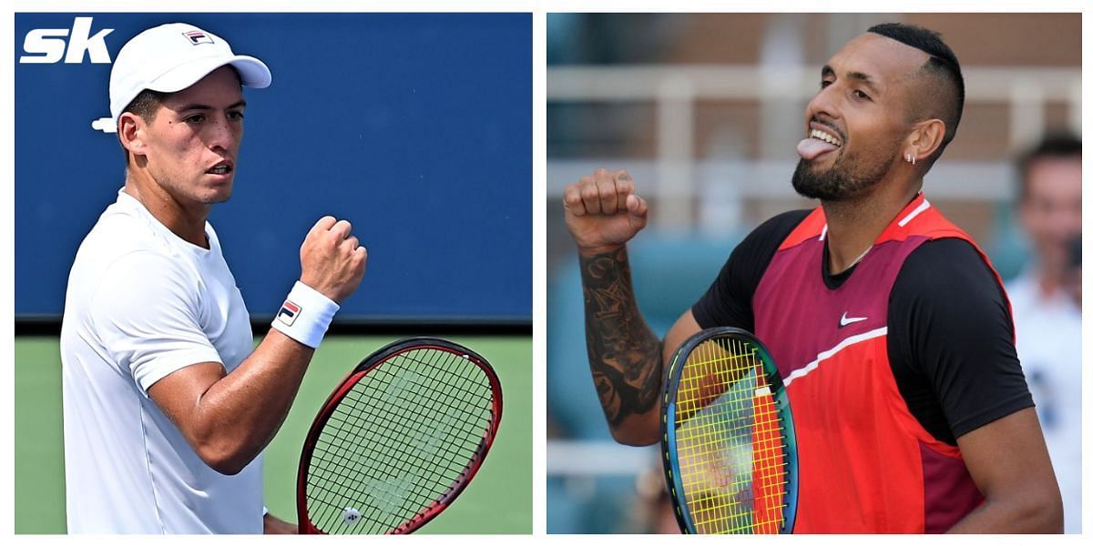 Nick Kyrgios will square off against Sebastian Baez in the first round of the Canadian Open