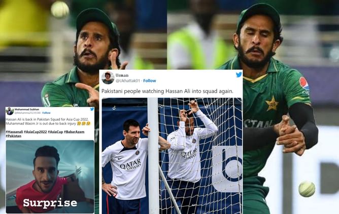IND vs PAK 2022: Top 10 funny memes as fans roast Hasan Ali after he replaces injured Mohammad Wasim Jr