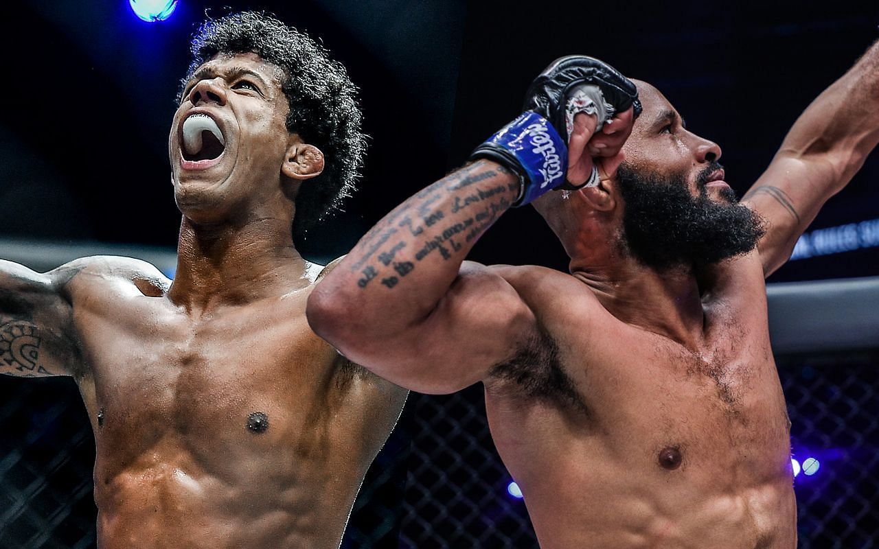 Danny Kingad believes the rematch between Adriano Moraes (left) and Demetrious Johnson (right) will be a close fight [Credit: ONE Championship]