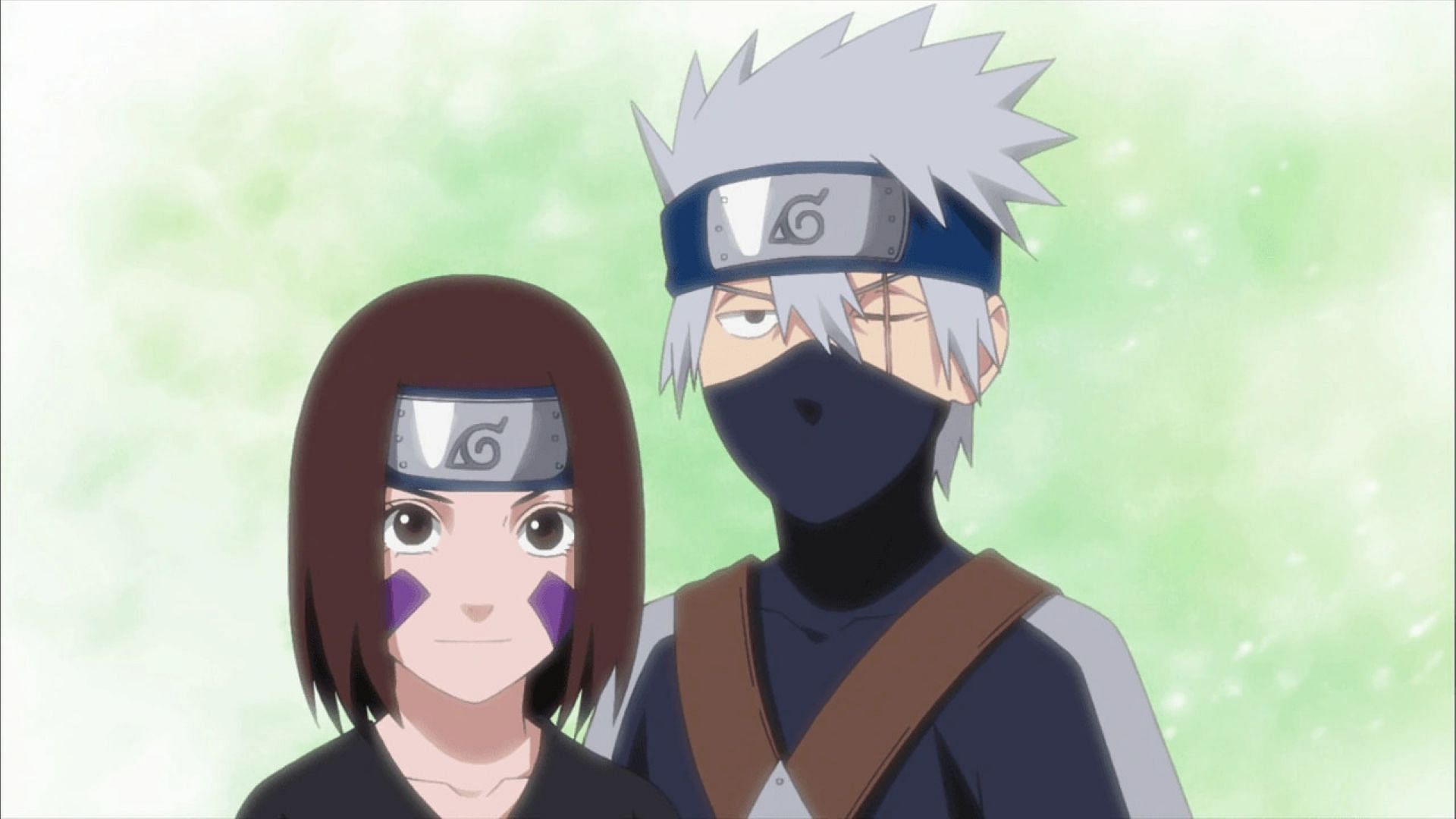 Kakashi and Rin as seen in Naruto (Image via Studio Pierrot)