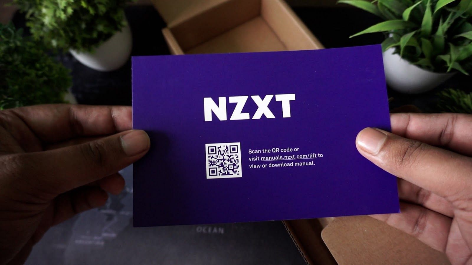 The included paperwork with the NZXT Lift (Image via Sportskeeda)