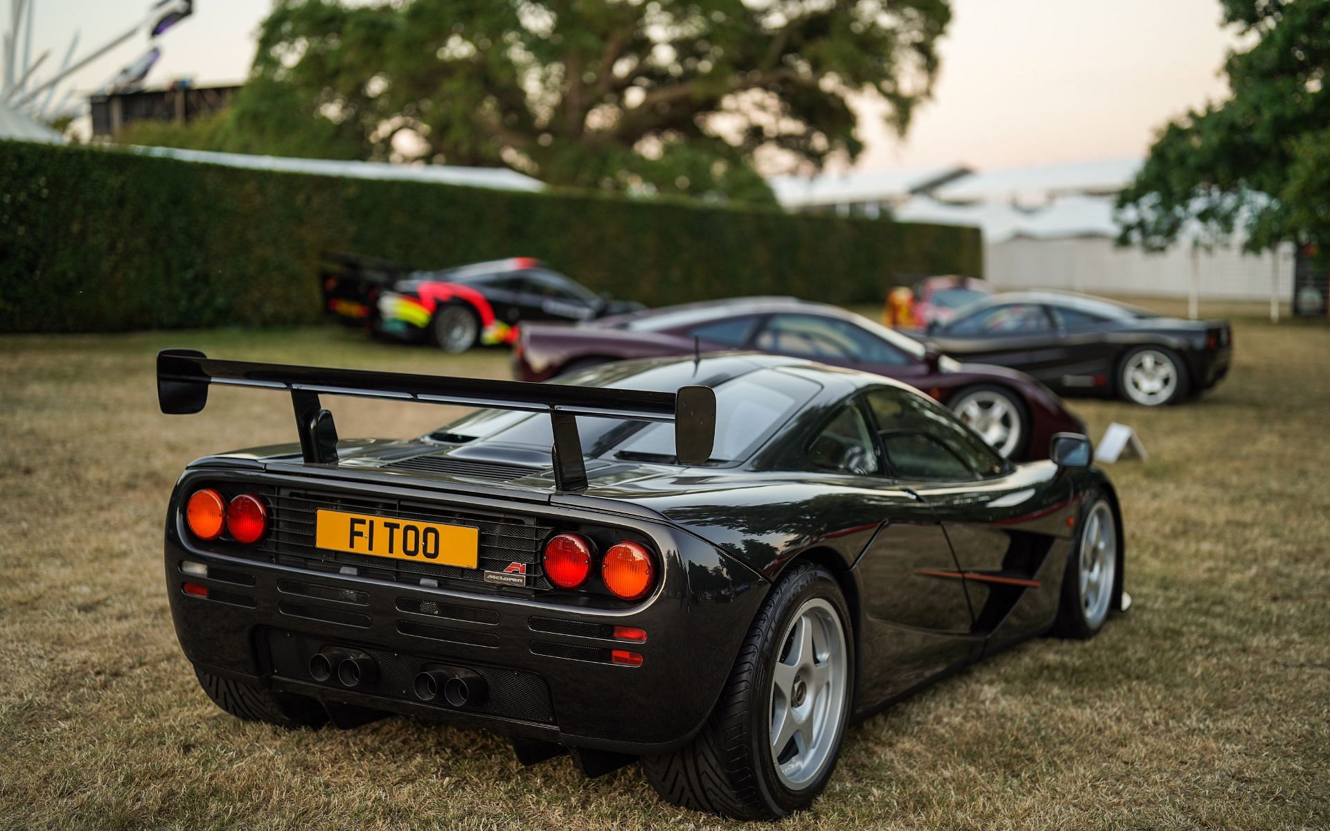 The McLaren F1 at the Good Wood Festival of Speed. Picture taken from @fosgoodwood on Twitter.