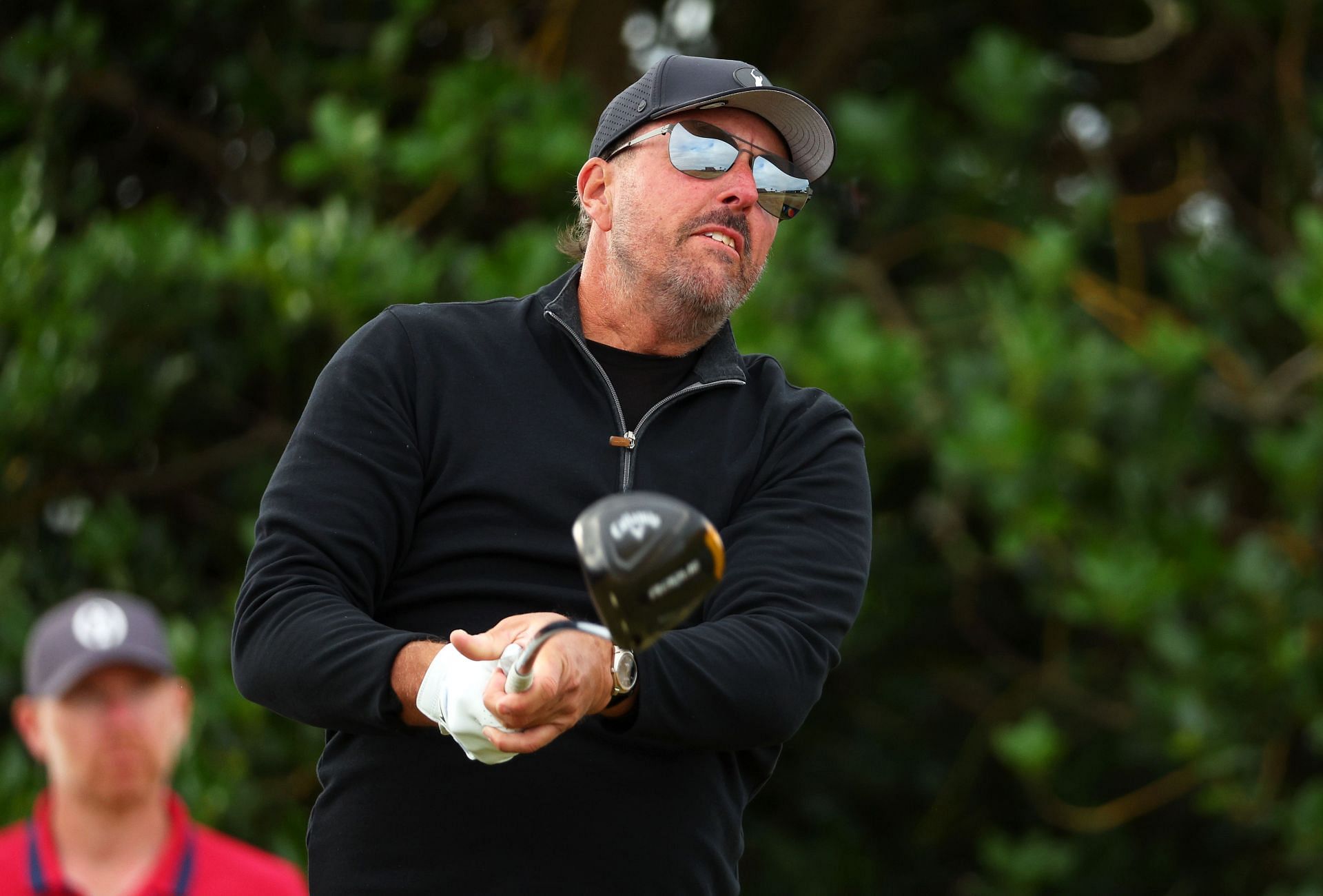 Phil Mickelson at the 150th Open - Day One (Image via Getty)