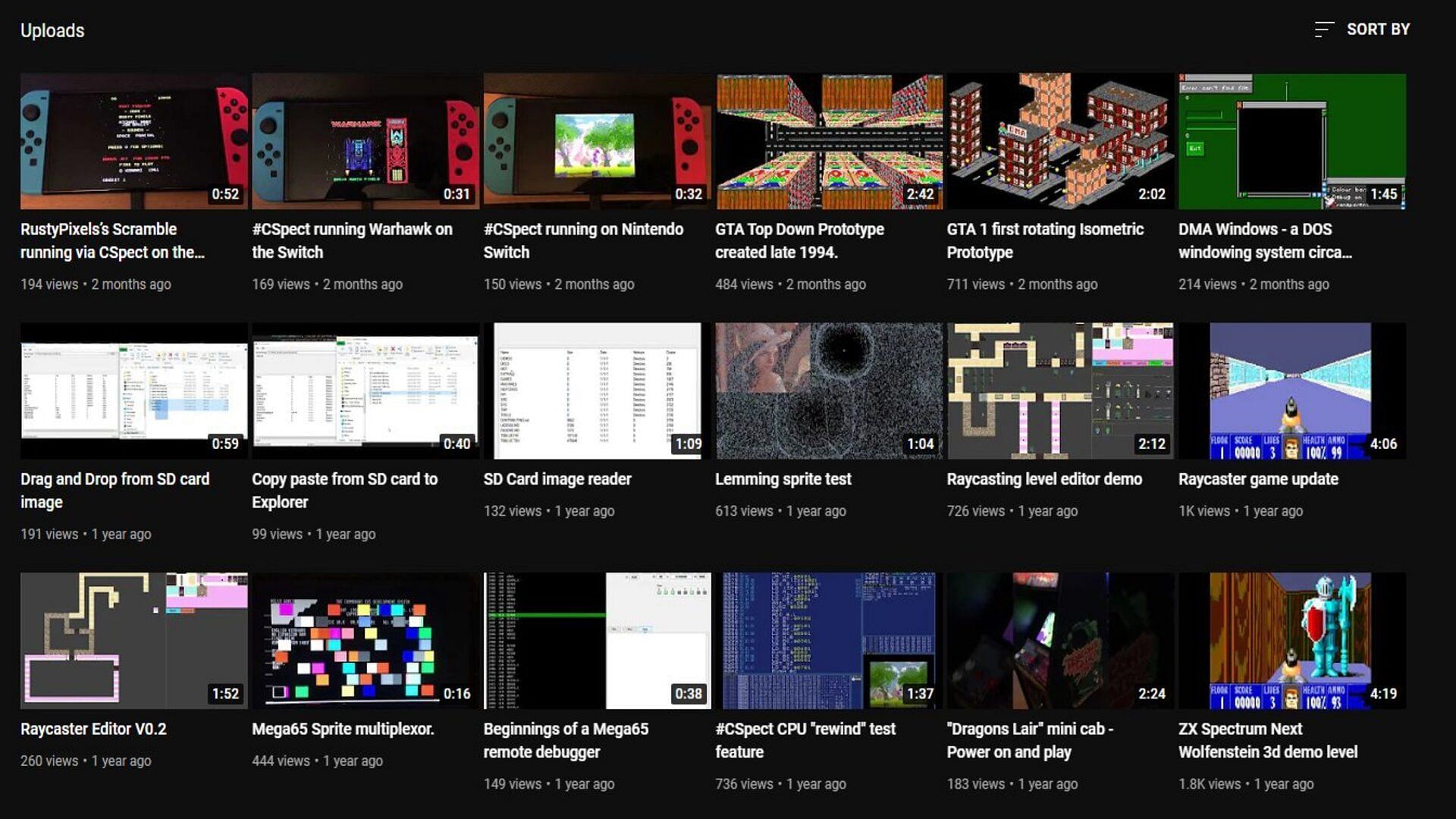 Mike Dailly&#039;s YouTube page as seen on archive now (Image via Twitter/@Zorklis)