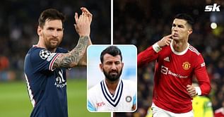 Indian cricketer Cheteshwar Pujara chooses between Lionel Messi and Cristiano Ronaldo