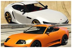 GTA Online cars based on Toyota Supra