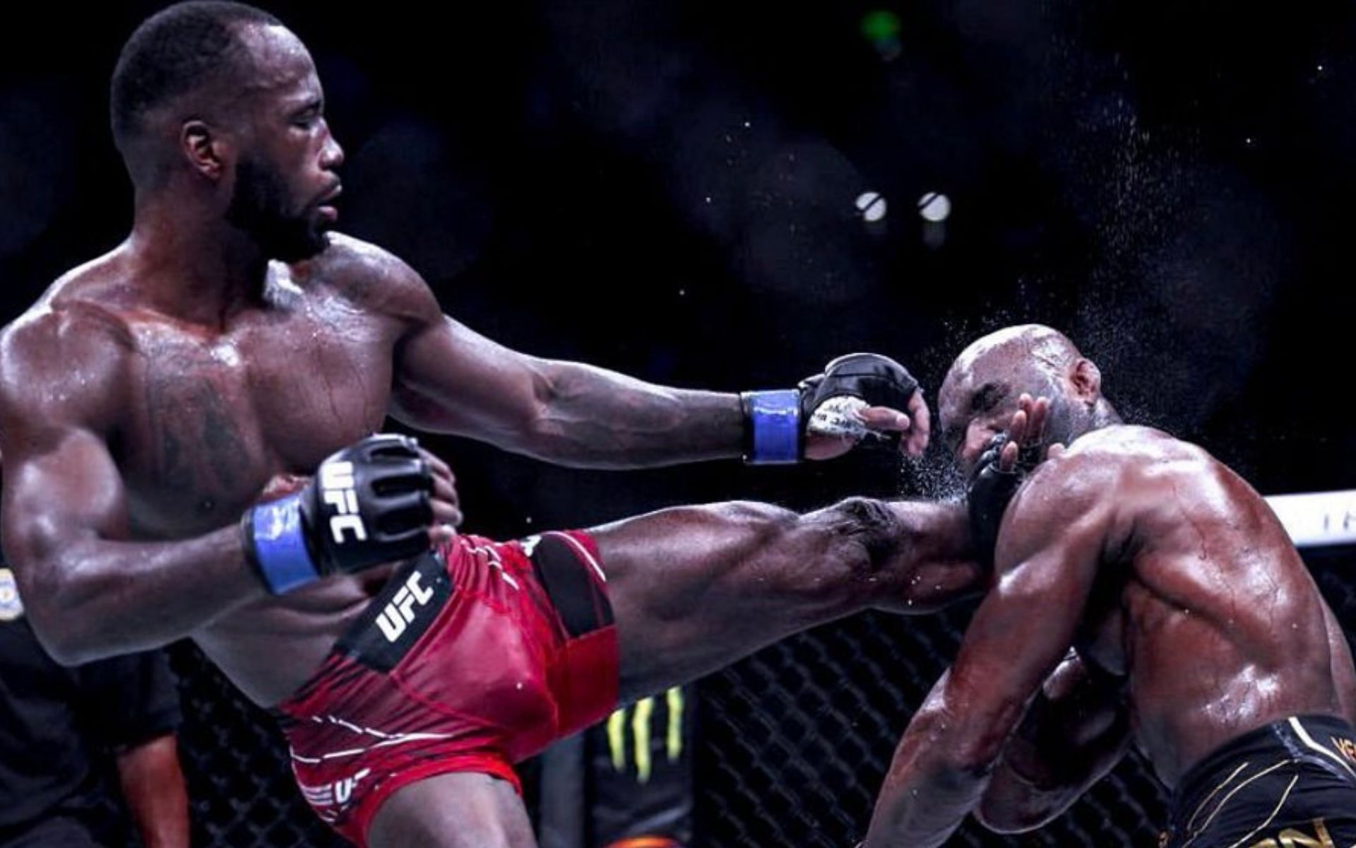 Leon Edwards knocks out Kamaru Usman at UFC 278