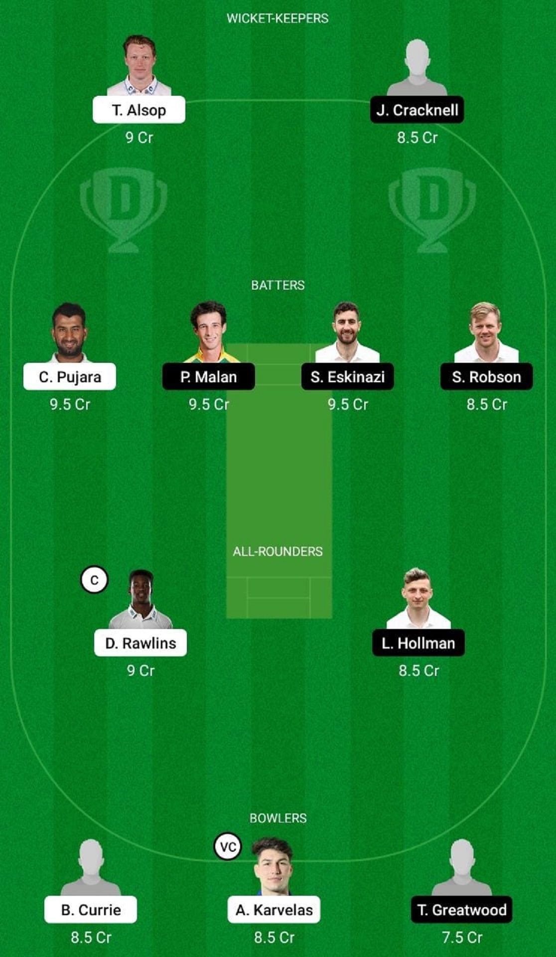 SUS vs MID Dream11 Fantasy Tip - Grand League