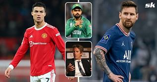 “He is Cristiano Ronaldo and Messi” – Pakistan cricketer tells Edwin van der Sar that captain Babar Azam is ‘mixture’ of football GOATs