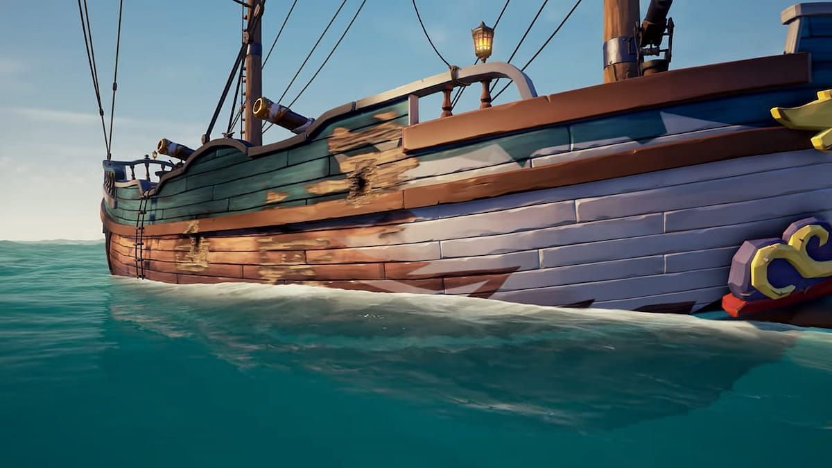 Wooden planks can be used to repair any ship damage (Image via Rare)