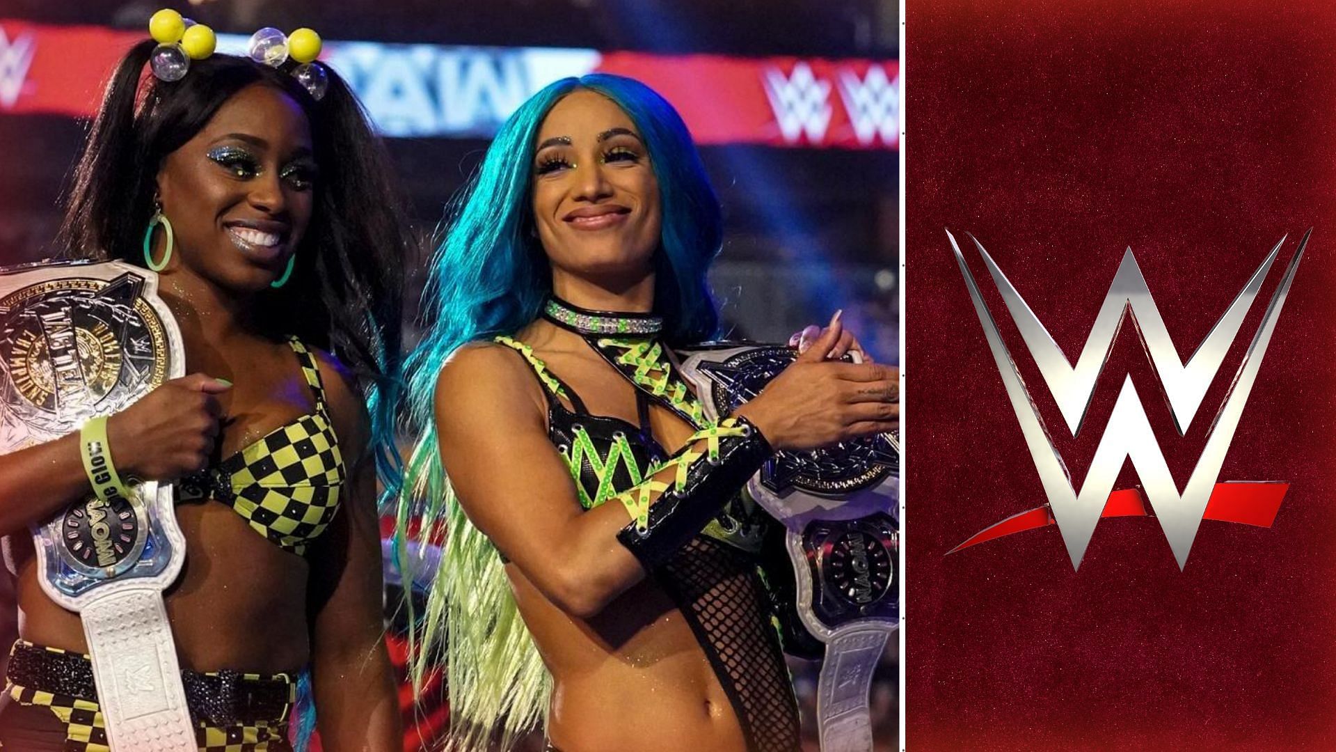 Former WWE Women&#039;s Tag Team Champions - Sasha Banks and Naomi