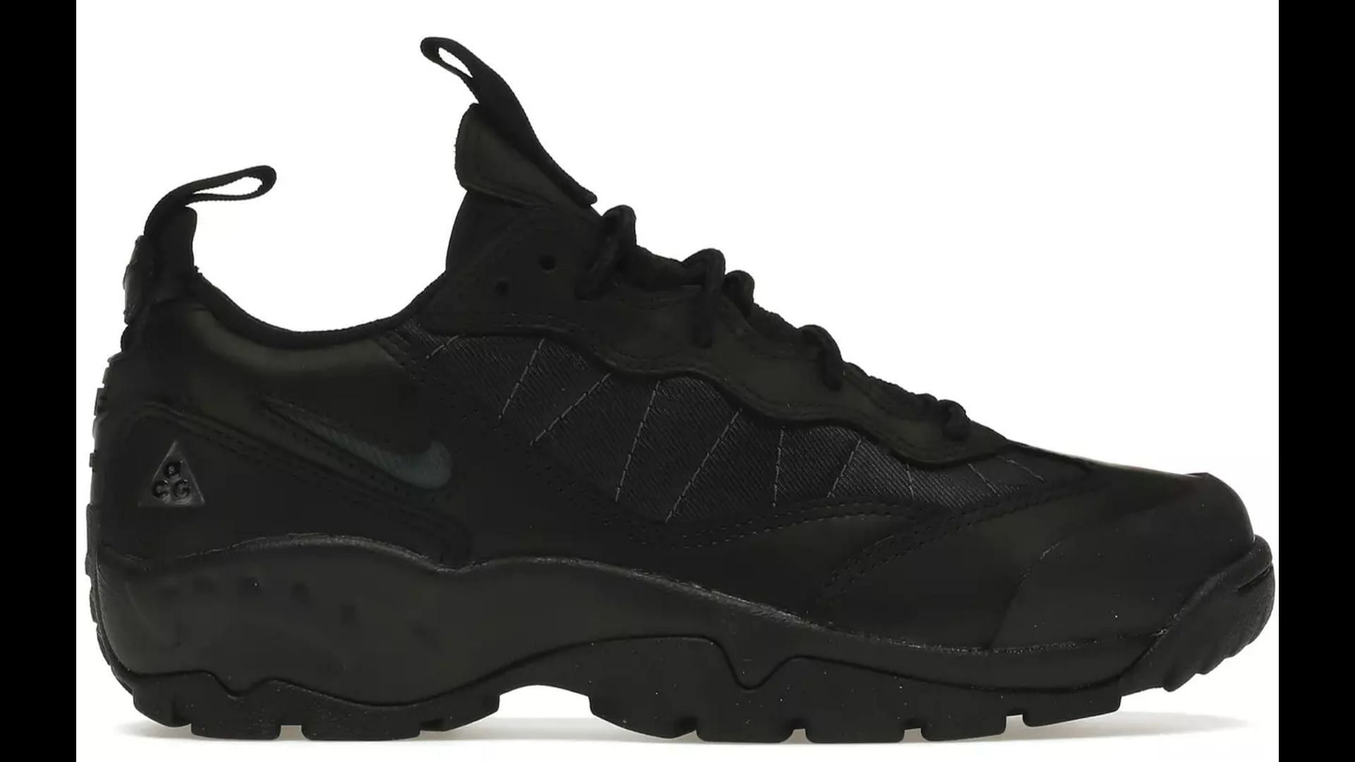 ACG Air Mada Low Triple Black (Image via StockX)