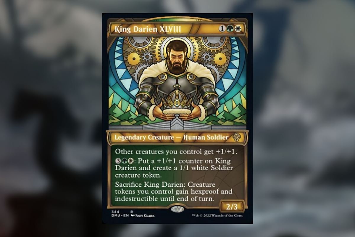 Magic The Gathering's Dominaria United reveals King Darien XLVIII, a