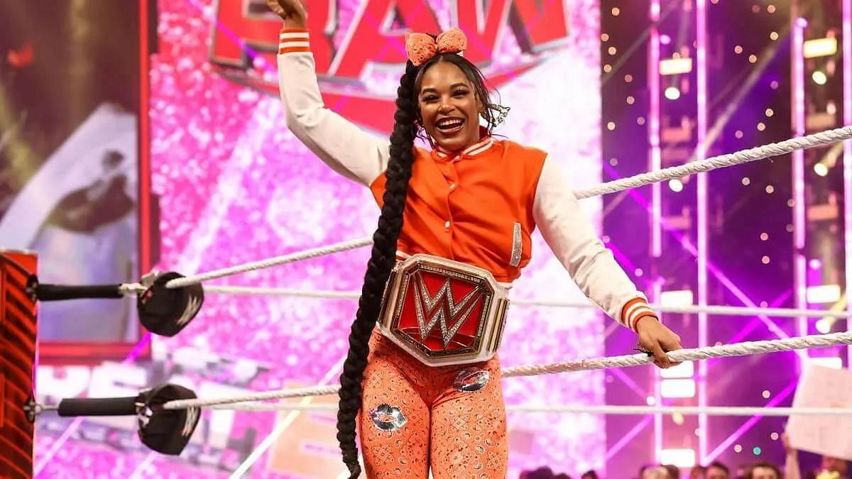 Bianca Belair is in her first reign as RAW Women