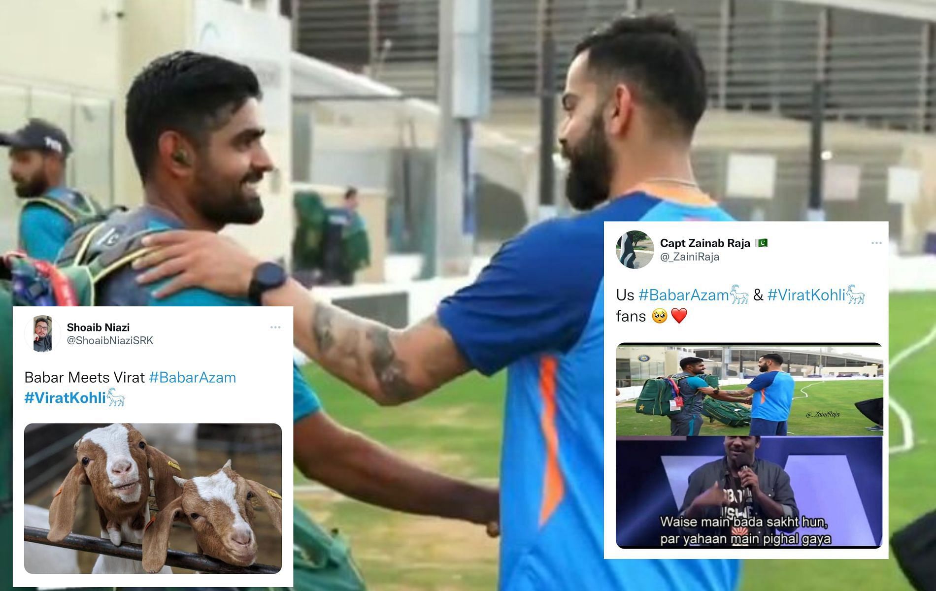 Virat Kohli and Babar Azam will be seen in action during the Asia Cup. (Pics: Twitter)