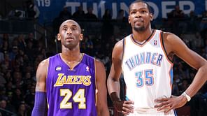 "Bean stance was too open and gave me a hook shot going middle" - Kevin Durant pays homage to Kobe Bryant on late legend's birthday