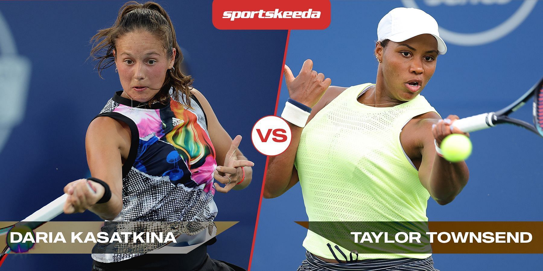 Kasatkina will take on Townsend in the second round of the Silicon Valley Classic