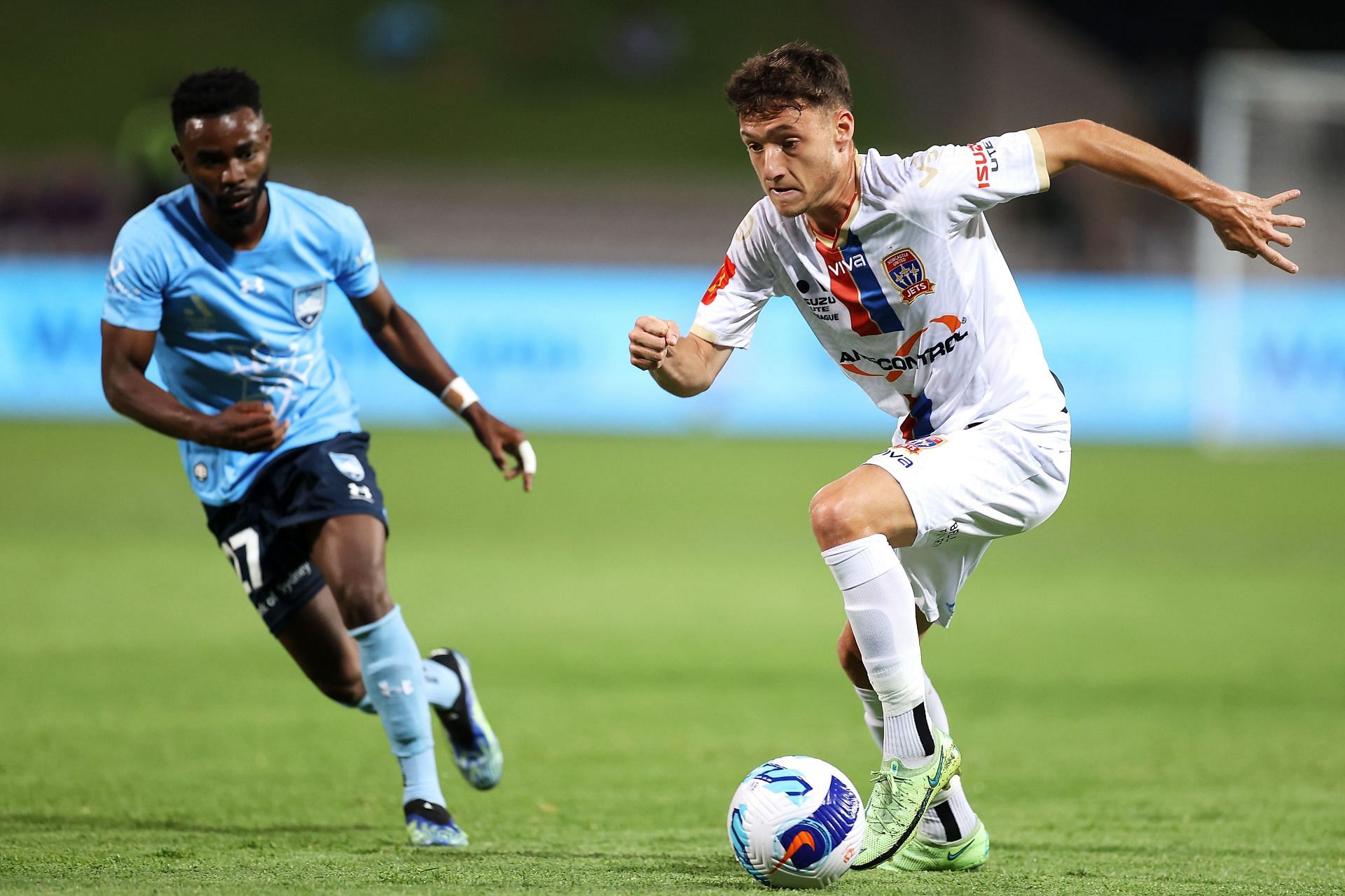 O&#039;Doherty in action for Newcastle Jets