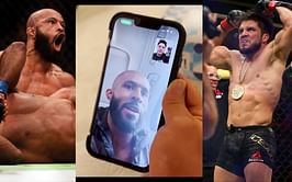 "Your greatest gift is your knees, bro" - Watch Henry Cejudo FaceTime with Demetrious Johnson after latter's stunning KO of Adriano Moraes