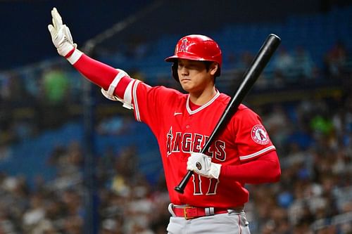 Los Angeles Angels versus Tampa Bay Rays